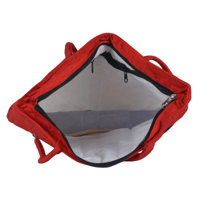 Handmade Banjara Mirror Beads Shoulder Bag for Women Red