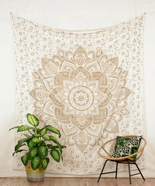 Lotus Flower Tapestry