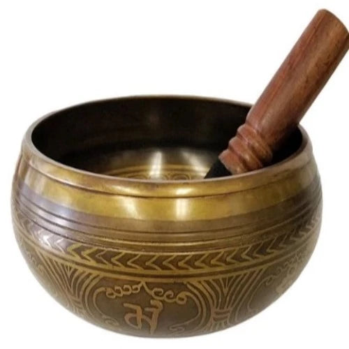 Tibetan Om Singing Bowl