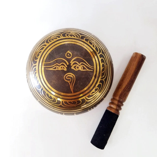 Tibetan Om Singing Bowl