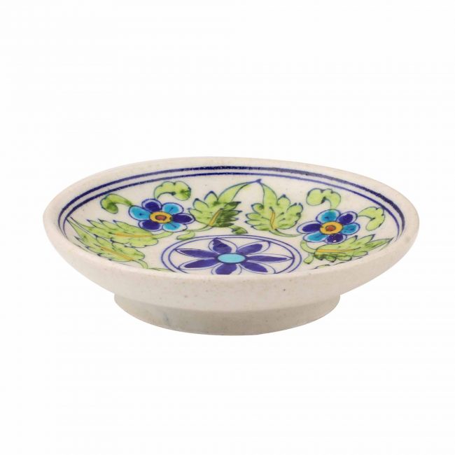 Handcrafted Multicolor Ceramic Plate